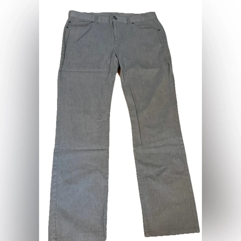 Express Photographer Pant Gray Slim Fit Stretch Chino Dress Pant 34x34 - Picture 1 of 7